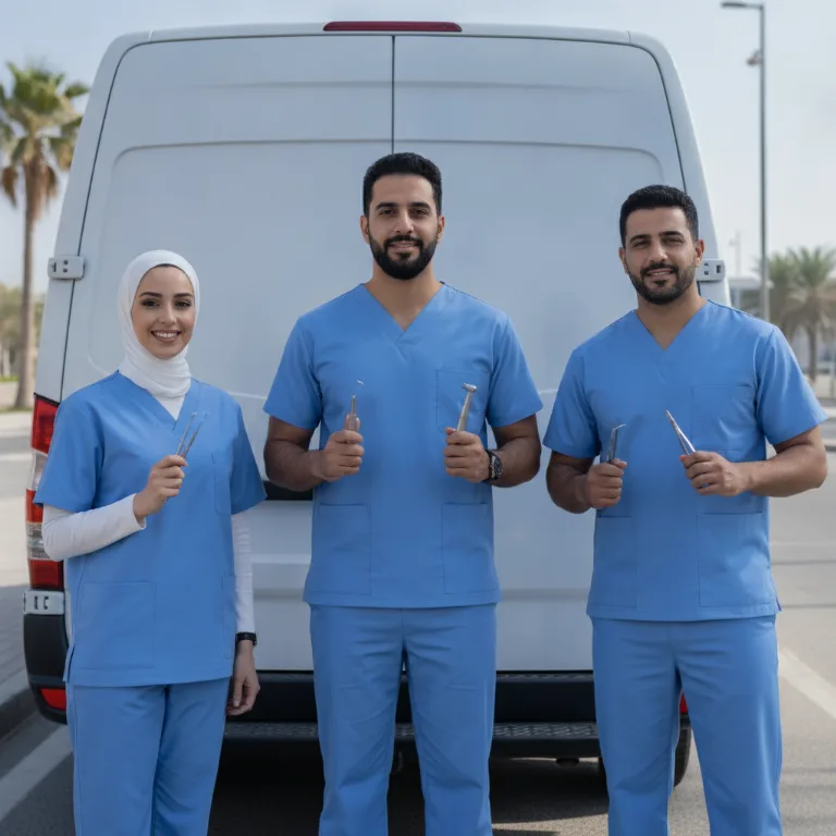 Dentist team in Dubai International Financial Centre